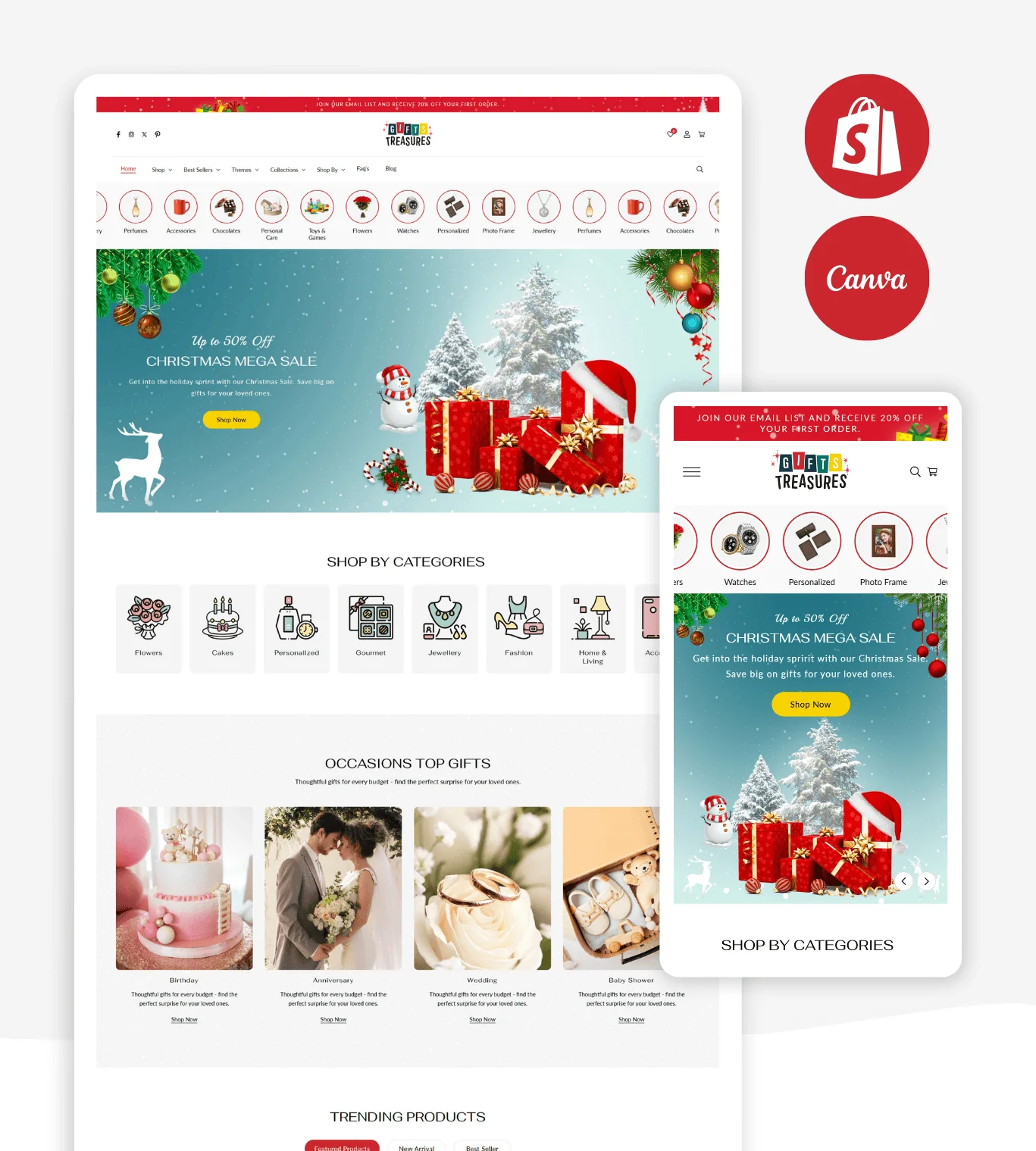 new gift online shop 1